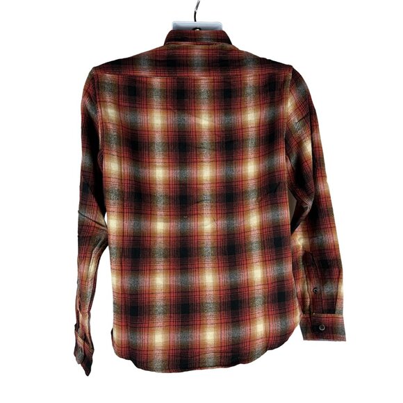 Tailor Vintage LuxePerformance Plaid Shirt Size S Stretch Long Sleeve Button-Up - Picture 2 of 6